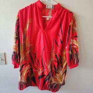 Vintage Teddi of California Women's blouse Size XL